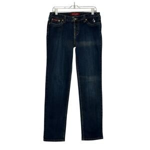 Baby Phat Y2K embroidered straight leg jeans size 11